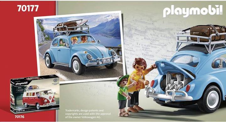 Actual product image Playmobil Volkswagen Beetle (70177, Playmobil Volkswagen)