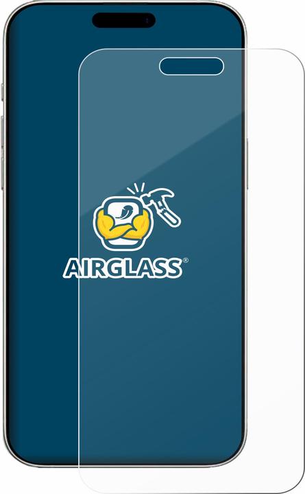 Actual product image BROTECT Protective glass screen protector clear (1 Piece, Apple iPhone 16 Plus)