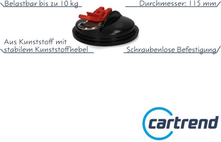 Produktbild Cartrend Saugnapf