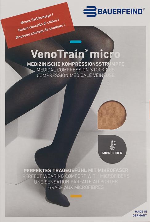 Produktbild Veno Train MICRO A-D KKL2 XL plus/long geschlossene Fussspitze creme