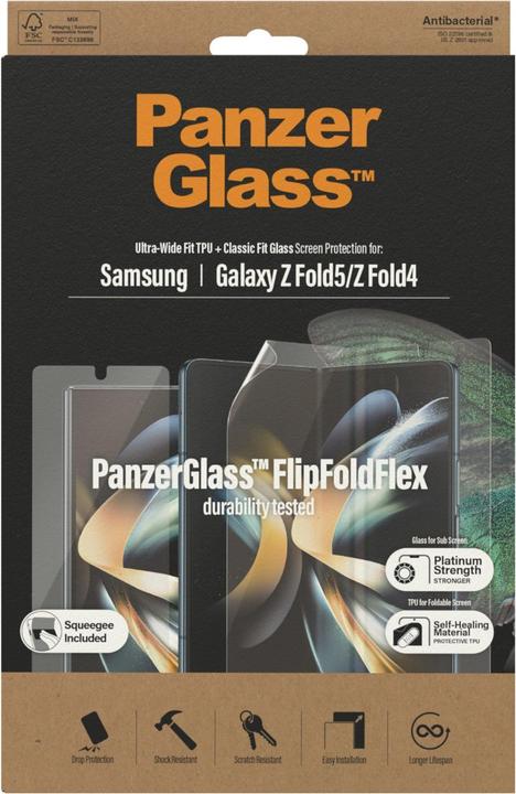 Produktbild PanzerGlass Ultra Wide Fit (1 Stück, Samsung Galaxy Z Fold4)