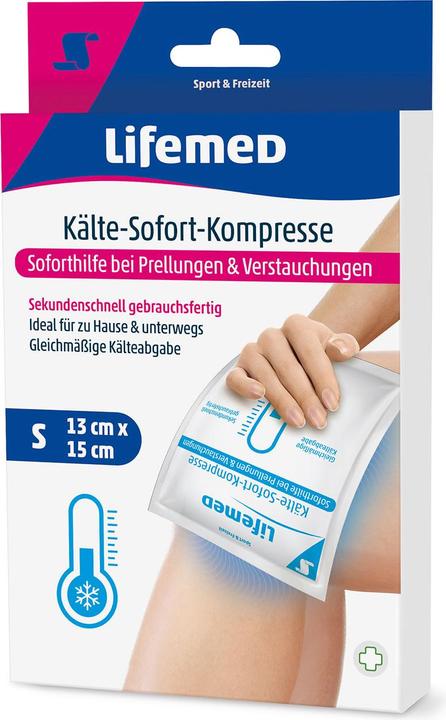 Image du produit Lifemed Compresse de froid instantanée pour le voyage et le sport, lot de 10 (10 x)