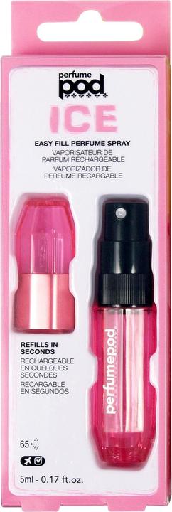 Immagine prodotto Travalo Perfume Pod Ice, atomizzatore di profumo ricaricabile rosa da 5 ml (5 ml)