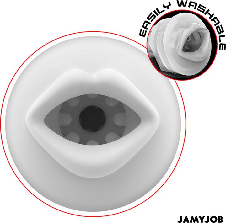 Produktbild Jamyjob Blaze Automatischer Mundmasturbator 5 Saugband Vibrationsmodi