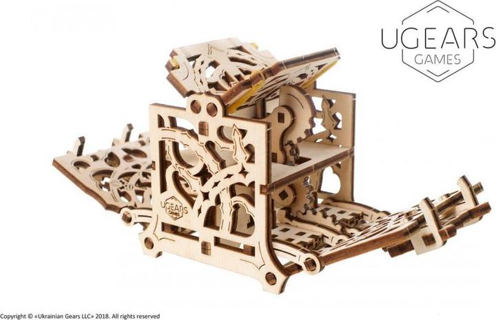 Actual product image Ugears Cube container 3D wooden puzzle