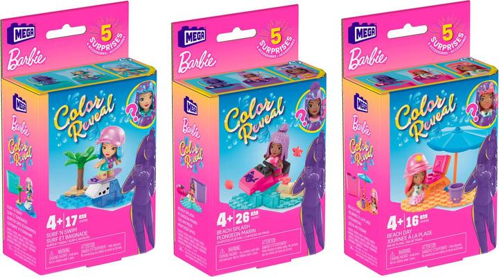 Produktbild Mega Construx Barbie - Bauset Farbe enthüllen