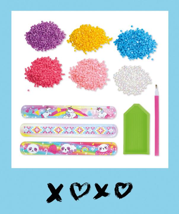 Actual product image Lena Diamond Art Snap Bracelets, FS