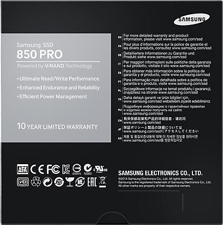 Actual product image Samsung 850 Pro (2000 GB, 2.5")