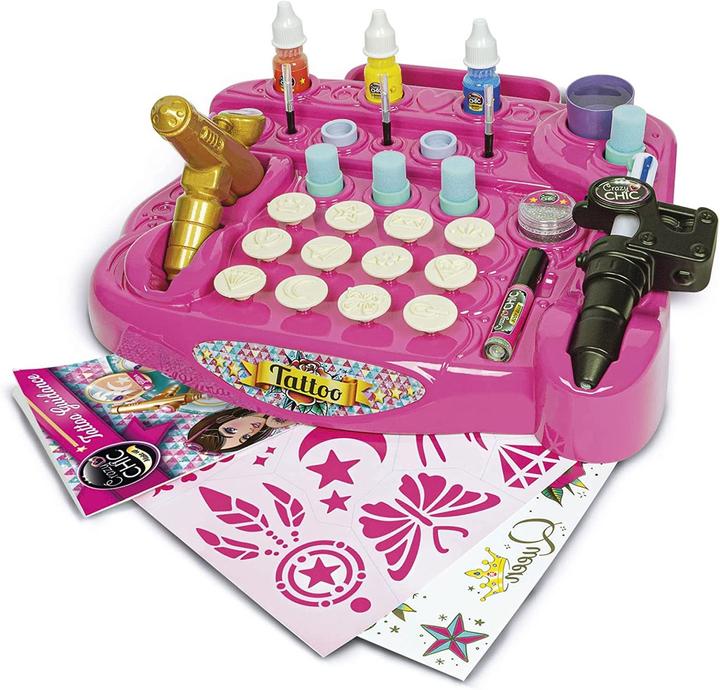 Produktbild Clementoni Crazy Chic-Tattoo-Studio-Kreativspielzeug - Geschenk-Set