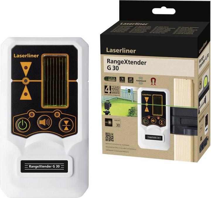 Actual product image Laserliner RangeXtender G 30 laser receiver for line lasers Range (max.):