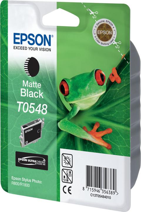 Produktbild Epson Tintenpatrone matt schwarz T054840 Stylus Photo R800 Seiten (BK)