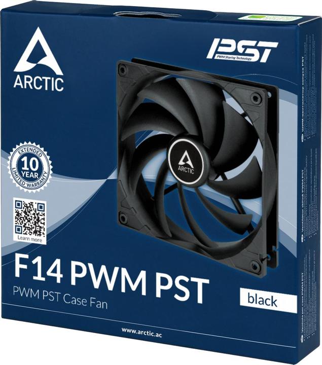 Actual product image Arctic Cooler F14 PWM PST (black) (140 mm, 1 x)