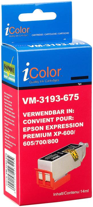 Image du produit IColor Cartouche d'encre pour Epson (remplace T2621 T26 / 26XL)