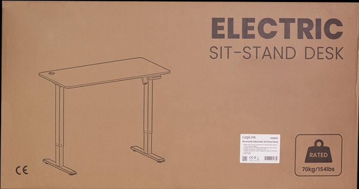 Actual product image LogiLink Sit-stand desk (120 x 60 x 114 cm)