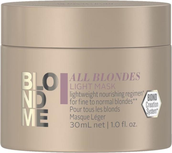 Produktbild Schwarzkopf BlondMe All Blondes Light Mask 30 ml (30 ml)