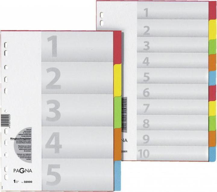 Produktbild Pagna Kartonregister mit Deckblatt, zur freien Verwendung, einzeln