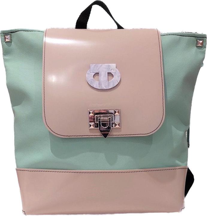 Tooitaly Fashion Rucksack Upcycling aus recycelten PET-Flaschen aus dem Meer No.24 Hand Made in Ital