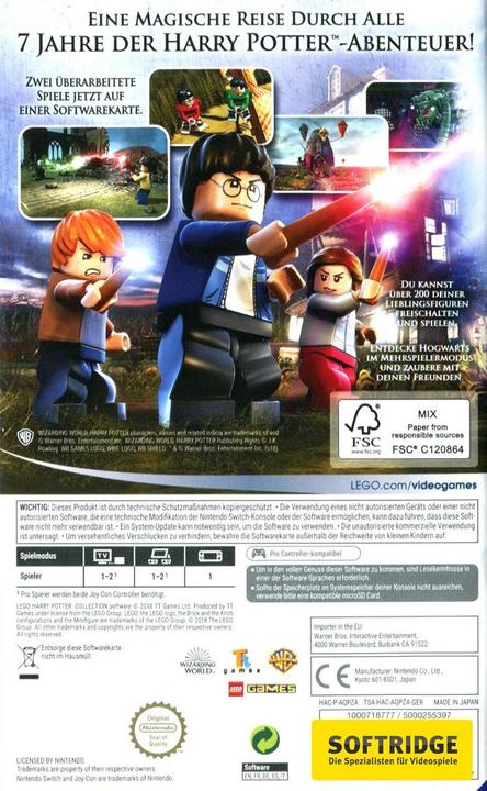 Actual product image WB Lego Harry Potter Collection (Switch, Multilingual)