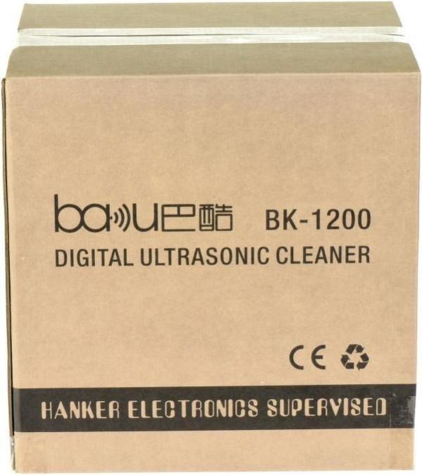 Actual product image Partner Telecom Consumables! BAKU Ultrasonic Cleaner BAKU BK-1200 (40 kHz, 500 ml)