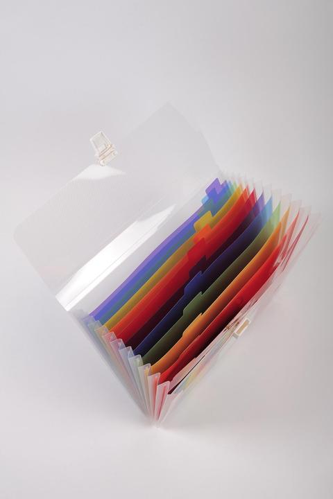 Actual product image Exacompta Crystal folder with handle (A4, 1 x)