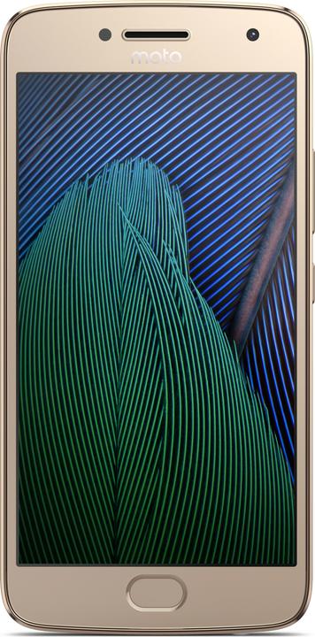 Produktbild Motorola Moto G5 Plus (32 GB, Fine Gold, 5.20", Dual SIM + SD, 12 Mpx, 4G)