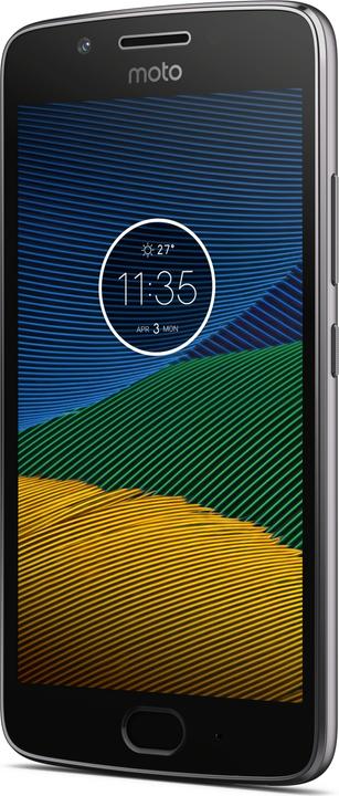Produktbild Motorola Moto G5 (16 GB, Lunar Gray, 5", Dual SIM + SD, 13 Mpx, 4G)
