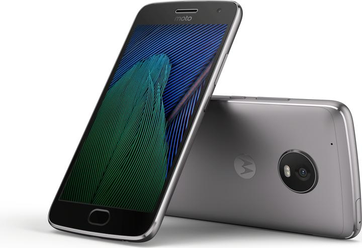 Produktbild Motorola Moto G5 Plus (32 GB, Lunar Gray, 5.20", Dual SIM + SD, 12 Mpx, 4G)