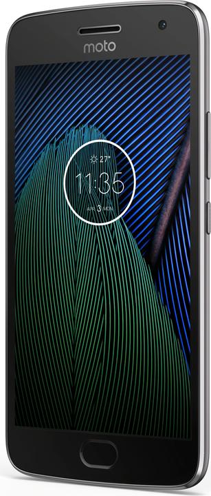 Produktbild Motorola Moto G5 Plus (32 GB, Lunar Gray, 5.20", Dual SIM + SD, 12 Mpx, 4G)