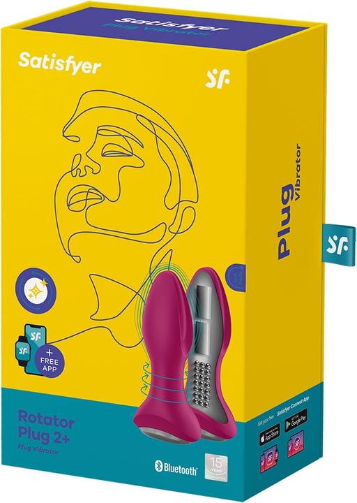 Immagine prodotto Satisfyer Rotator Plug 2 + Connect App - Fucsia