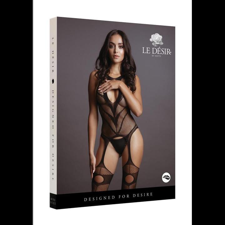 Image du produit Le Désir Suspender Bodystocking (Taille unique)