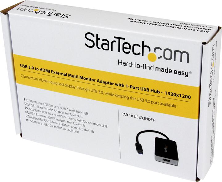 Immagine prodotto StarTech USB32HDEH (USB-A, 1 Porti)