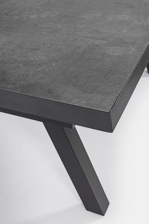 Image du produit Bizzotto Table à rallonge de jardin Krion 205- anthracite (205 cm)