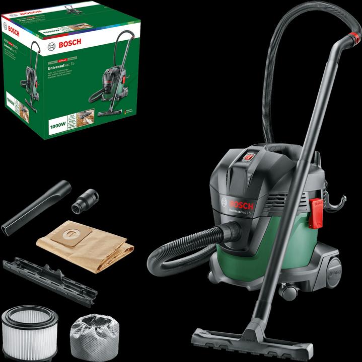 Produktbild Bosch Home & Garden Nass- und Trockensauger UniversalVac 15 (Nass-Trockensauger)