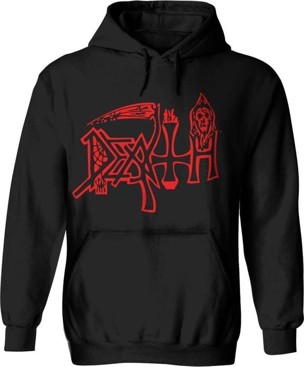 Actual product image Death Unisex Adult Scream Bloody Gore Hoodie (L)