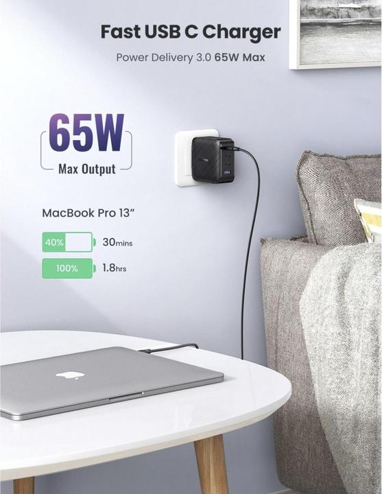 Immagine prodotto Ugreen Caricatore rapido (65 W)