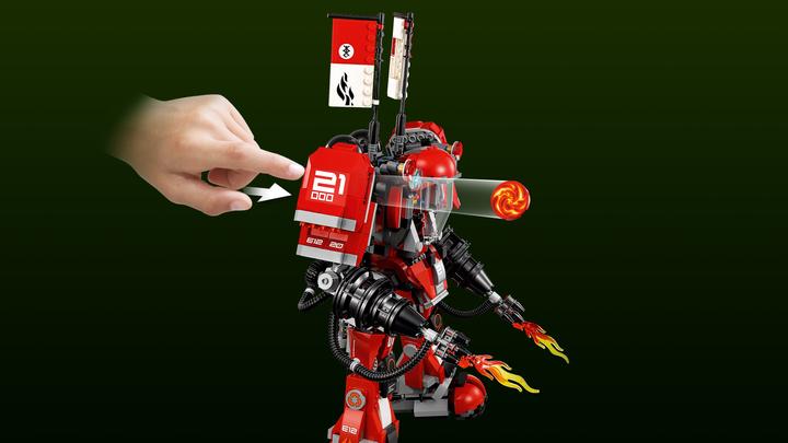 Image du produit LEGO Ninjago Movie L'Armure de Feu (70615, LEGO Ninjago)