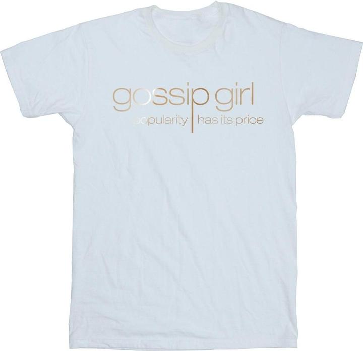 Gossip Girl Gold Logo TShirt (M)