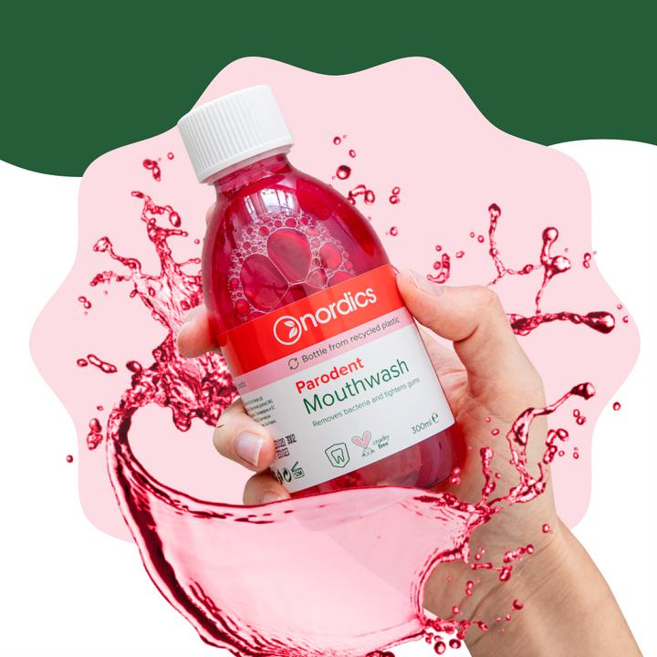 Productafbeelding Nordics Mondwater Anti-Parondontosis Extra Fresh - (300 ml, Mondwater)
