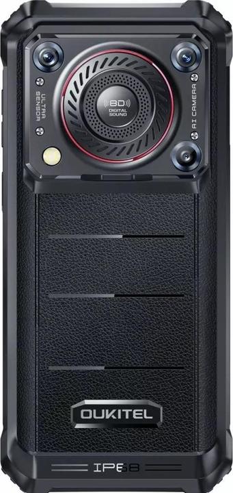 Image du produit Oukitel Smartphone WP36 Pro 6/256 10600 mAh Noir (256 Go, Noir, 6.52", 13 Mpx, 4G)
