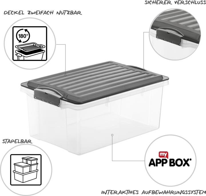 Produktbild Rotho Compact (39.5 x 27.5 x 18 cm, 13 l)