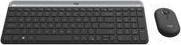 Actual product image Logitech MK470 Wireless keyboard and mouse, Graphite Sp., US (Eng. Int., Wireless)