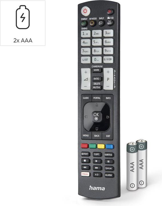 Produktbild Hama Universal-Fernbedienung (Universal Fernbedienung, Infrarot)