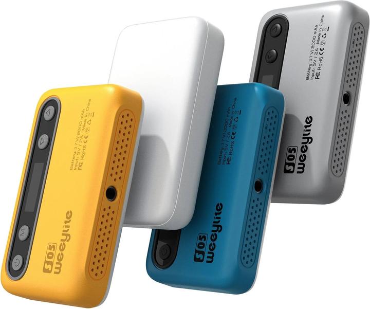 Produktbild Weeylite S05 portable pocket RGB Light Gray