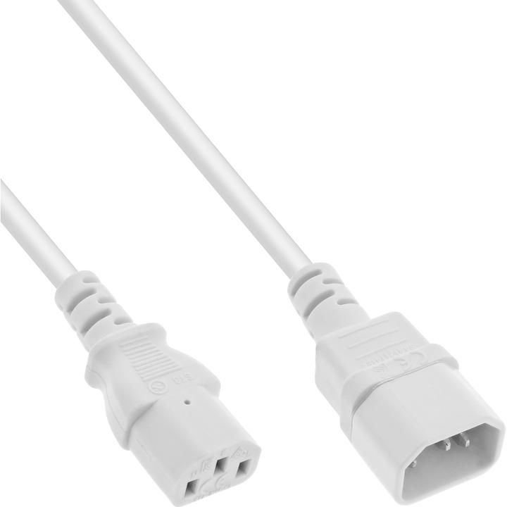 Produktbild InLine Kaltgeräteverlängerung (1 m, C13)