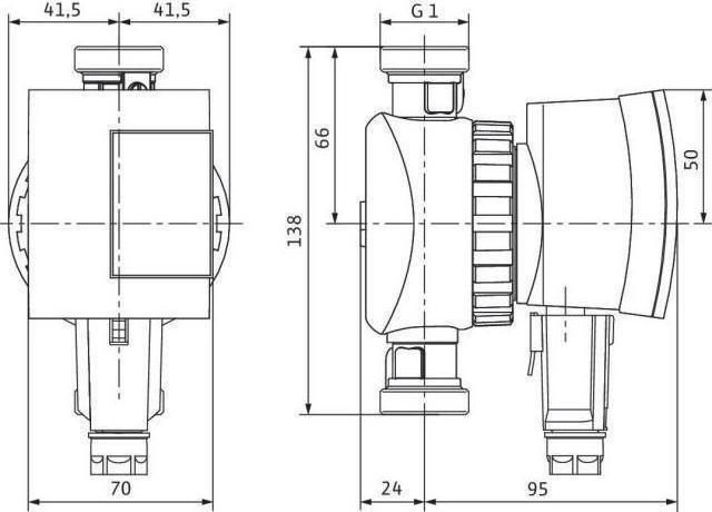 Produktbild Wilo Brauchwasserpumpe 0.3 m³/h 4.5 (Klarwasserpumpe)