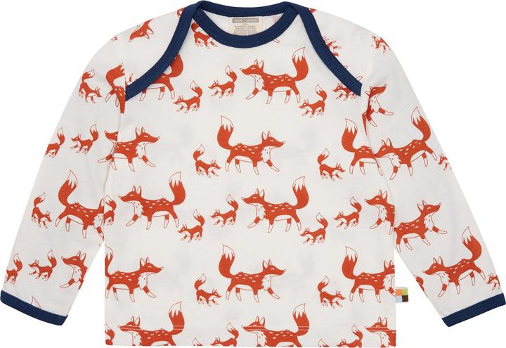 Produktbild loud + proud Shirt Druck Fuchs Terracotta (68)