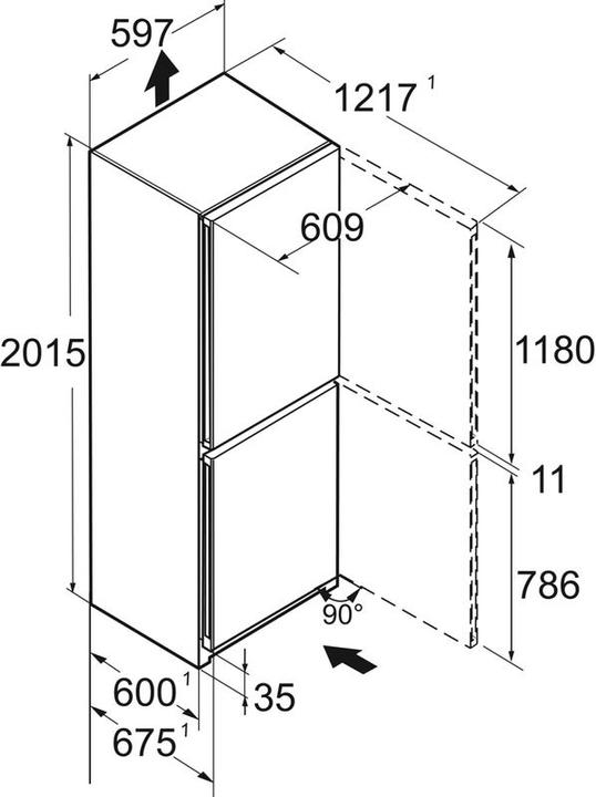 Image du produit Liebherr CBNa572i-22 Plus BioFresh NoFrost (361 l)