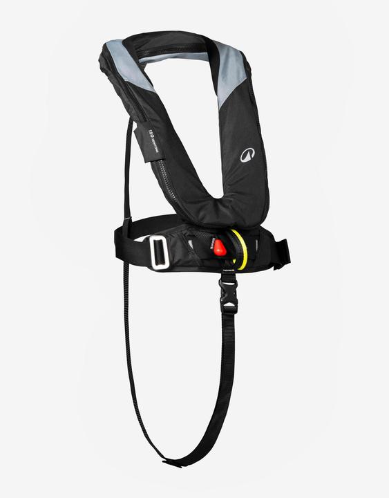 Image du produit Tribord Gilet de sauvetage autogonflant bateau Adulte LJ150N + harnais gris