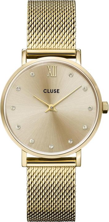 Cluse Minuit Mesh Gold (Analoguhr, 33 mm)