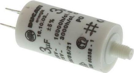 Produktbild Ducati Energia 4.16.10 Polypropylene Film Capacitor, 450V ac, ±5%, 3uF, Stud Mount